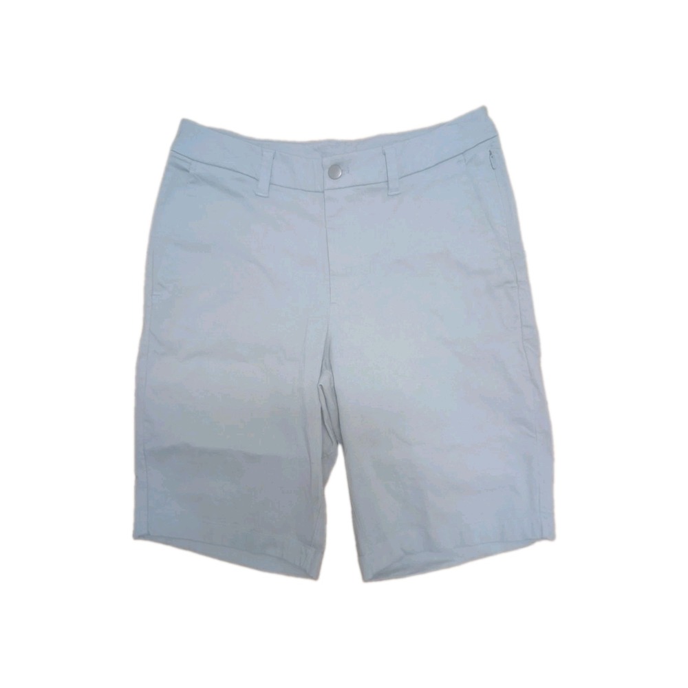 Lululemon Mens Commission Shorts Sz 30 Chambray Performance Stretch Qwick Chino